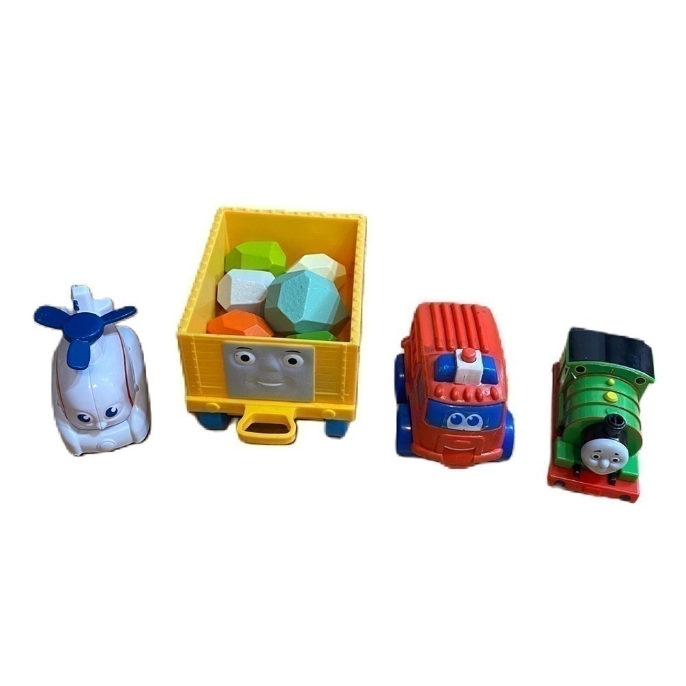 Thomas the Tank 1st Troublesome Truck Percy Harold Tonka Firetruck Toy Lot